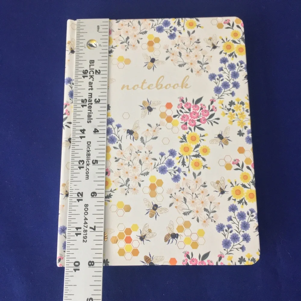 Bumblebee Beehive Flower Notebook